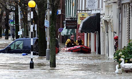 Cockermouth flooded twice in six years