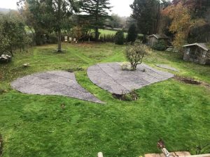100% wool biodegradable garden felt for no dig gardening