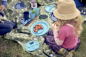 picnic set made of recycled plastic